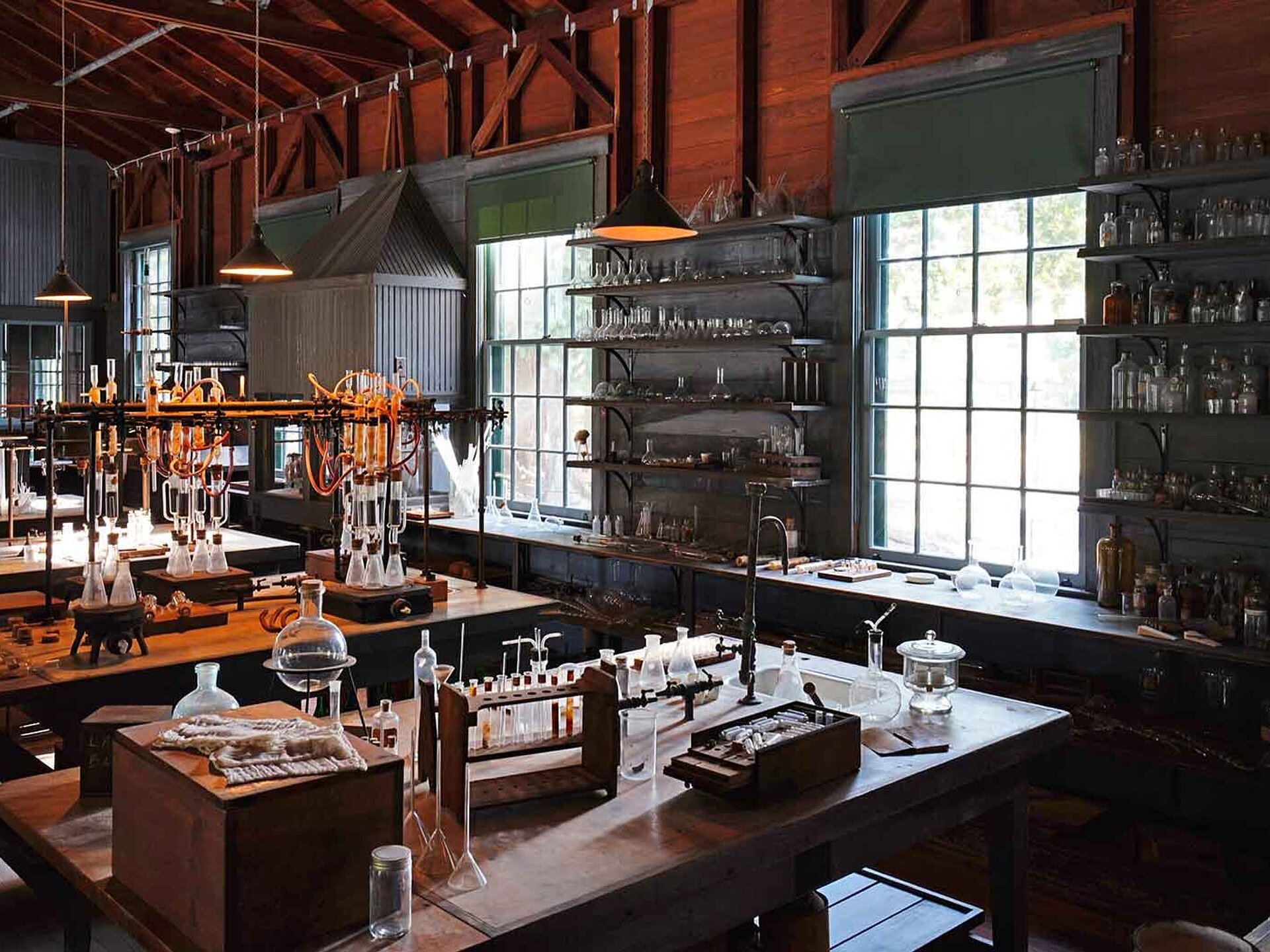 Old chemical science lab at the edison and fort winter