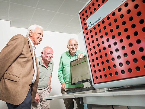 Dr Sieper, Hans-Joachim Kupka and Hans Kreutzer