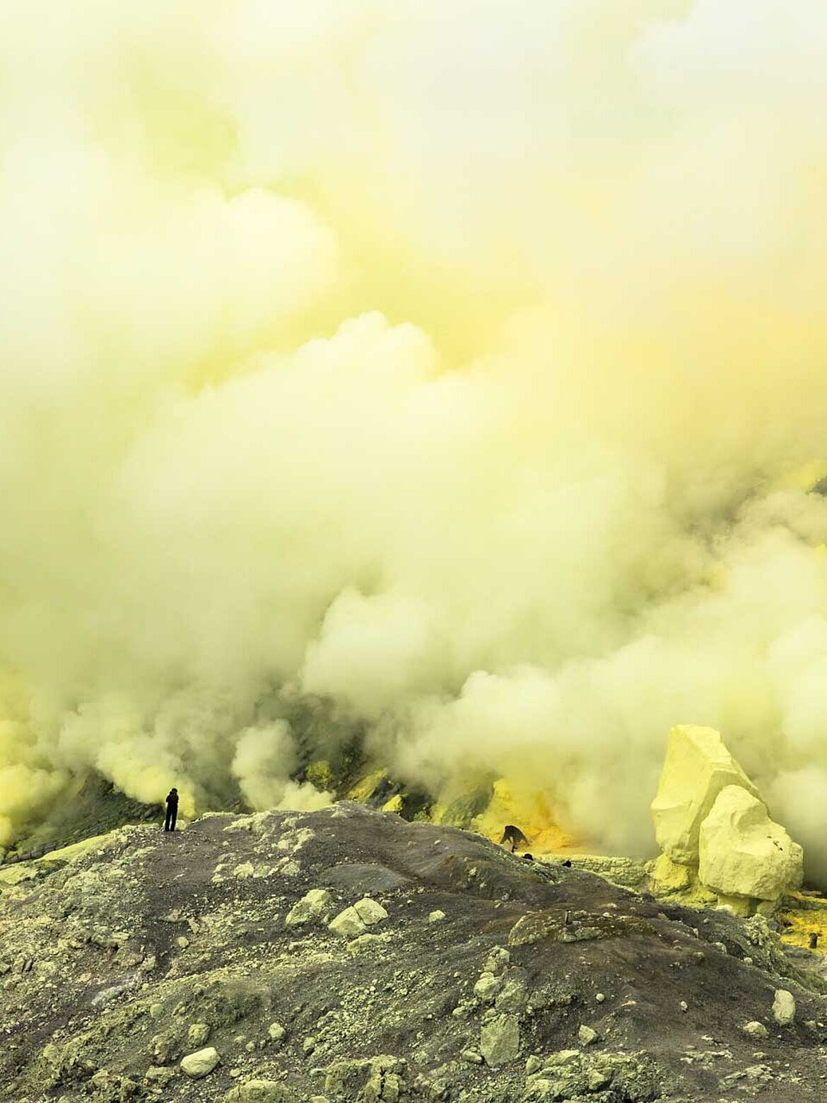 Geological analysis volcano