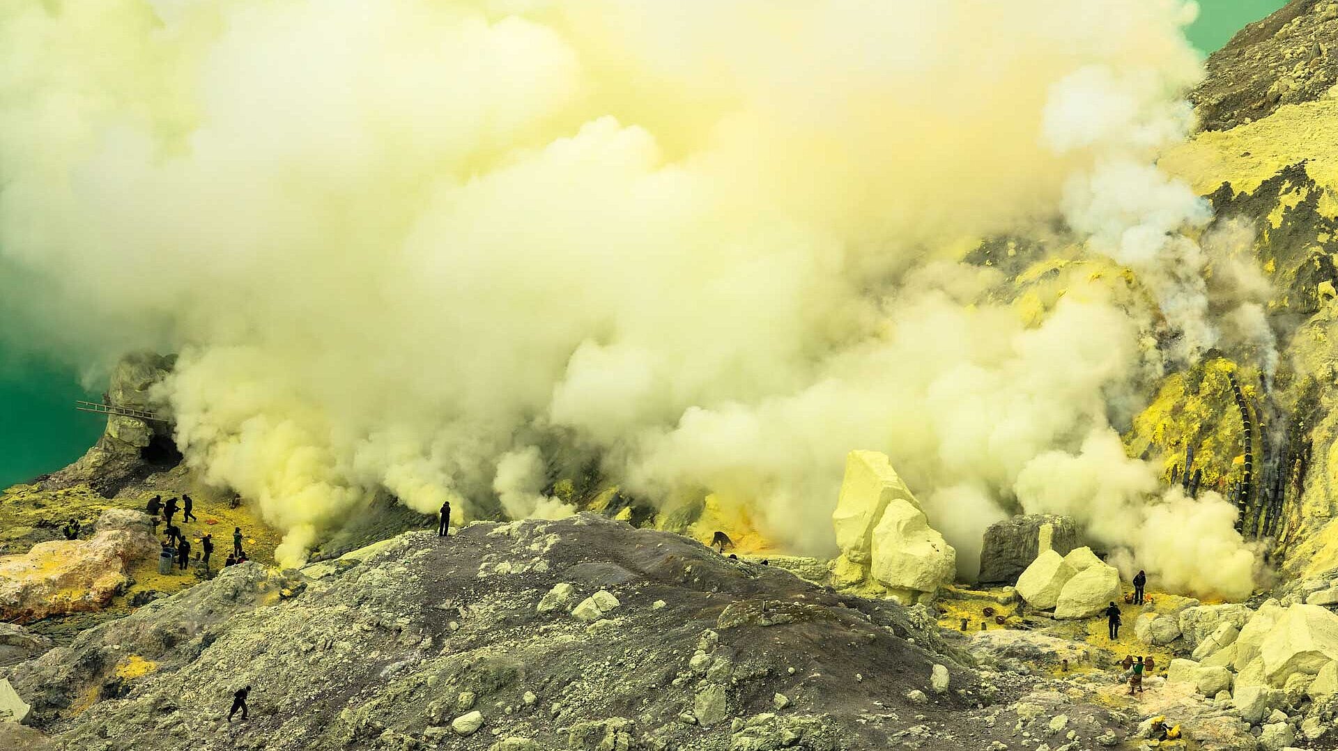 Geological analysis volcano
