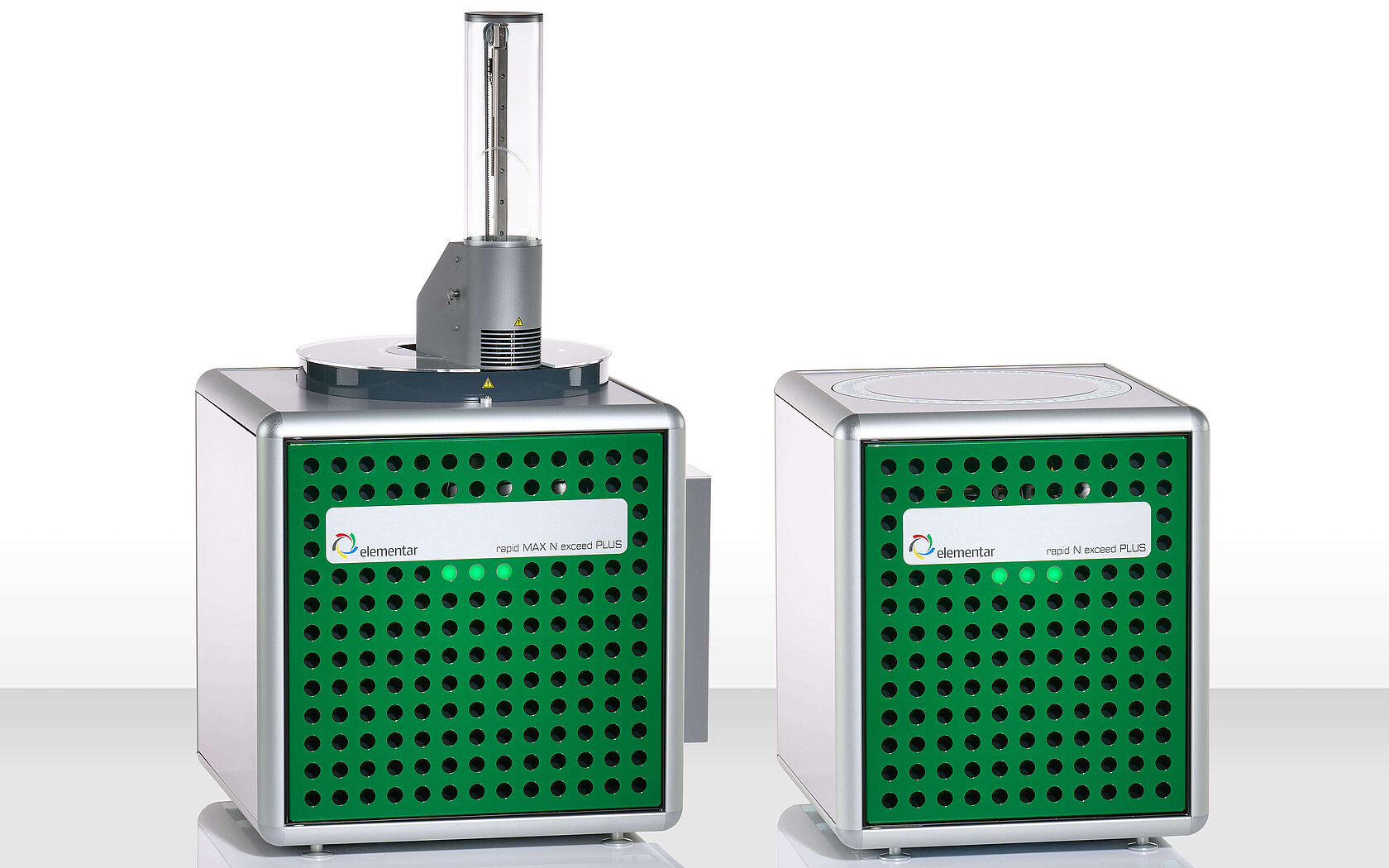 The analyzers of the new exceed PLUS series: The rapid MAX N exceed PLUS and the rapid N exceed PLUS