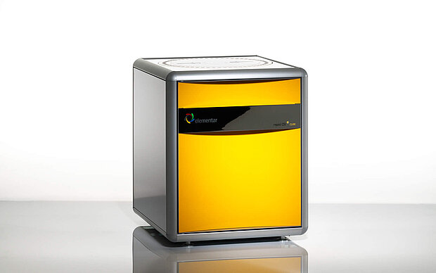Carbon and sulfur analyzer rapid CS cube