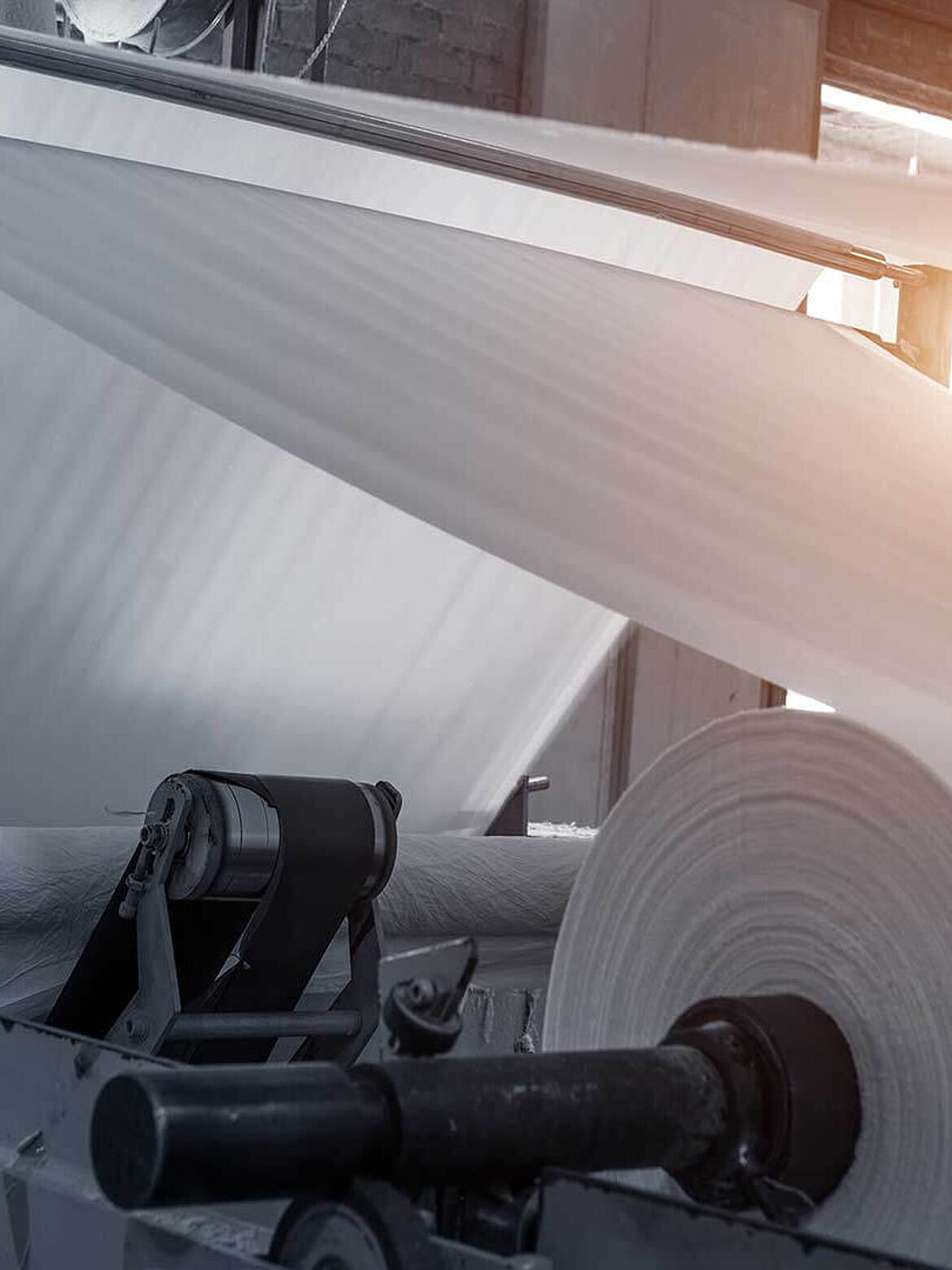 Paper production line