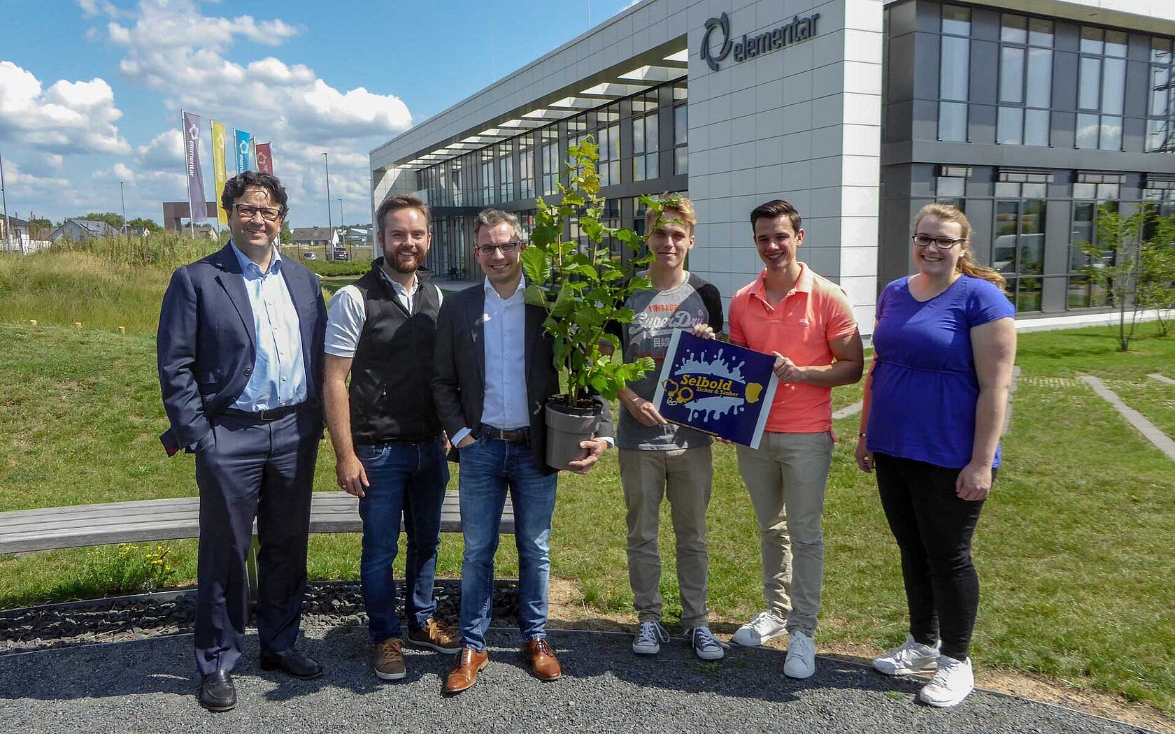 Donation of 1,000 trees to the city of Langenselbold