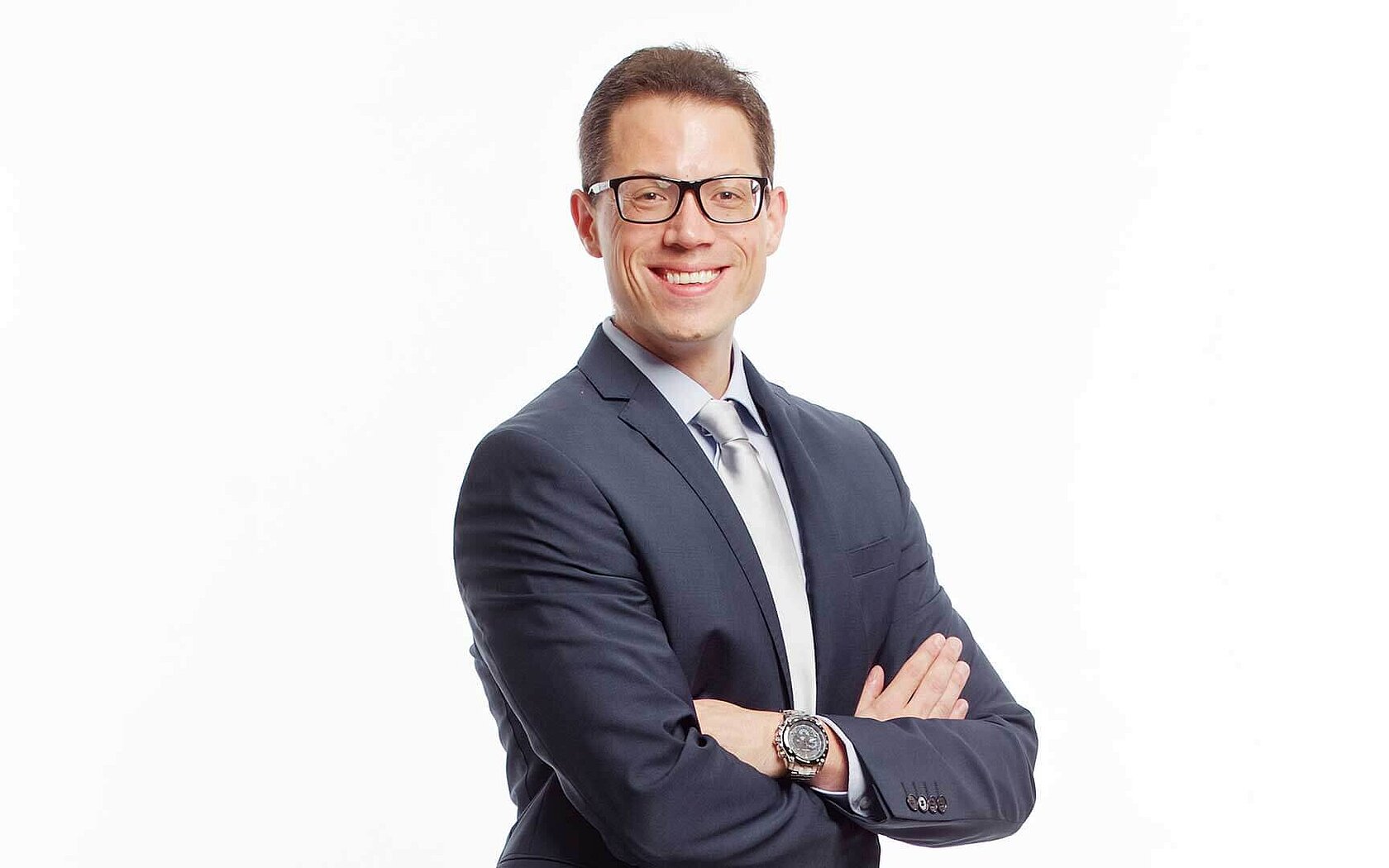 Smiling man who is the contact for the venture clienting program