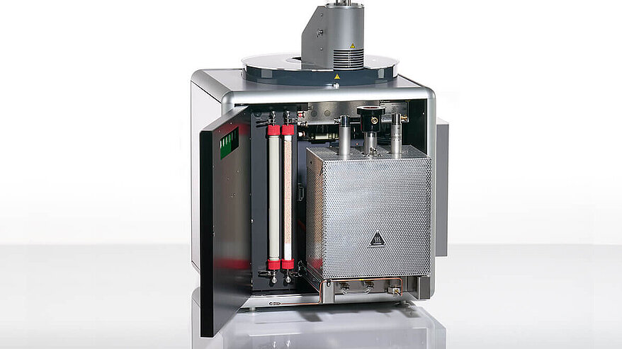 rapid MAX N exceed PLUS with open door and furnace slid out