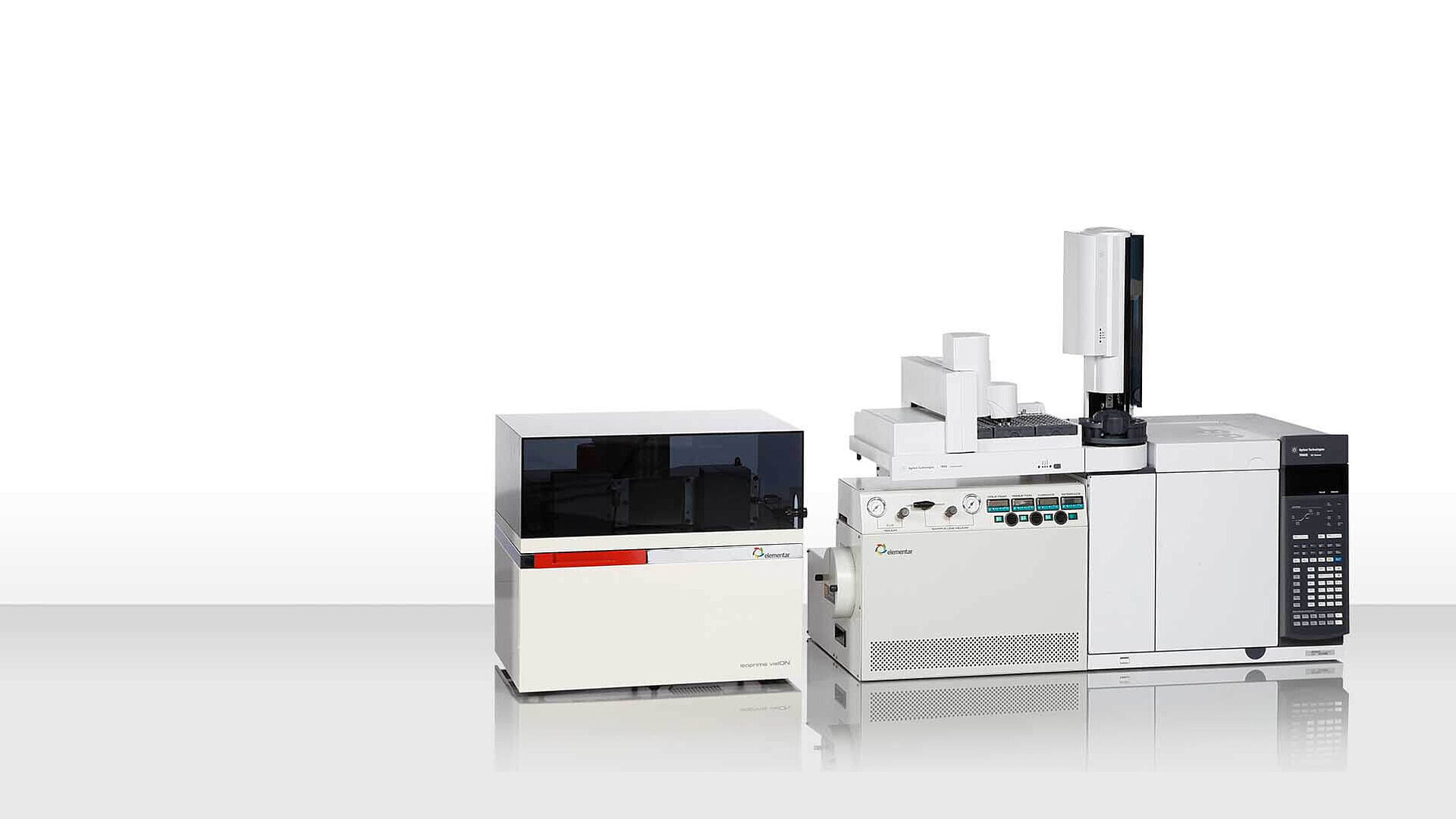 Isotope ratio mass spectrometer system AromavisION