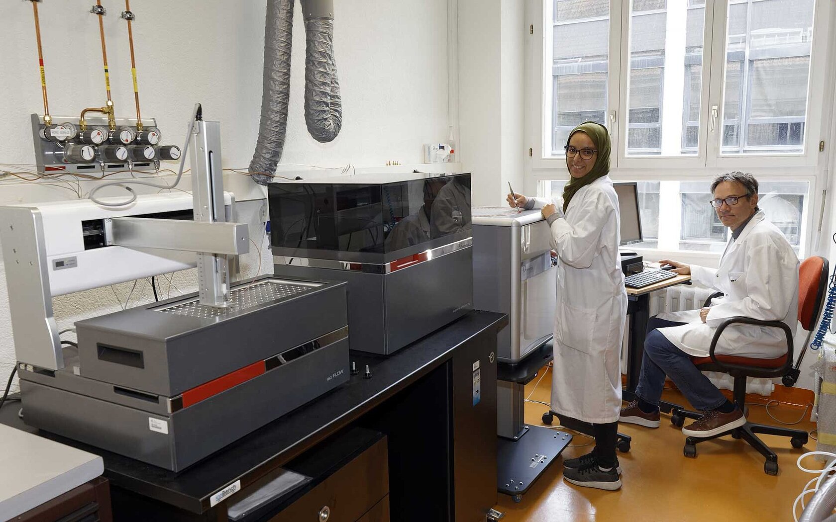 Le laboratoire du SCAV 