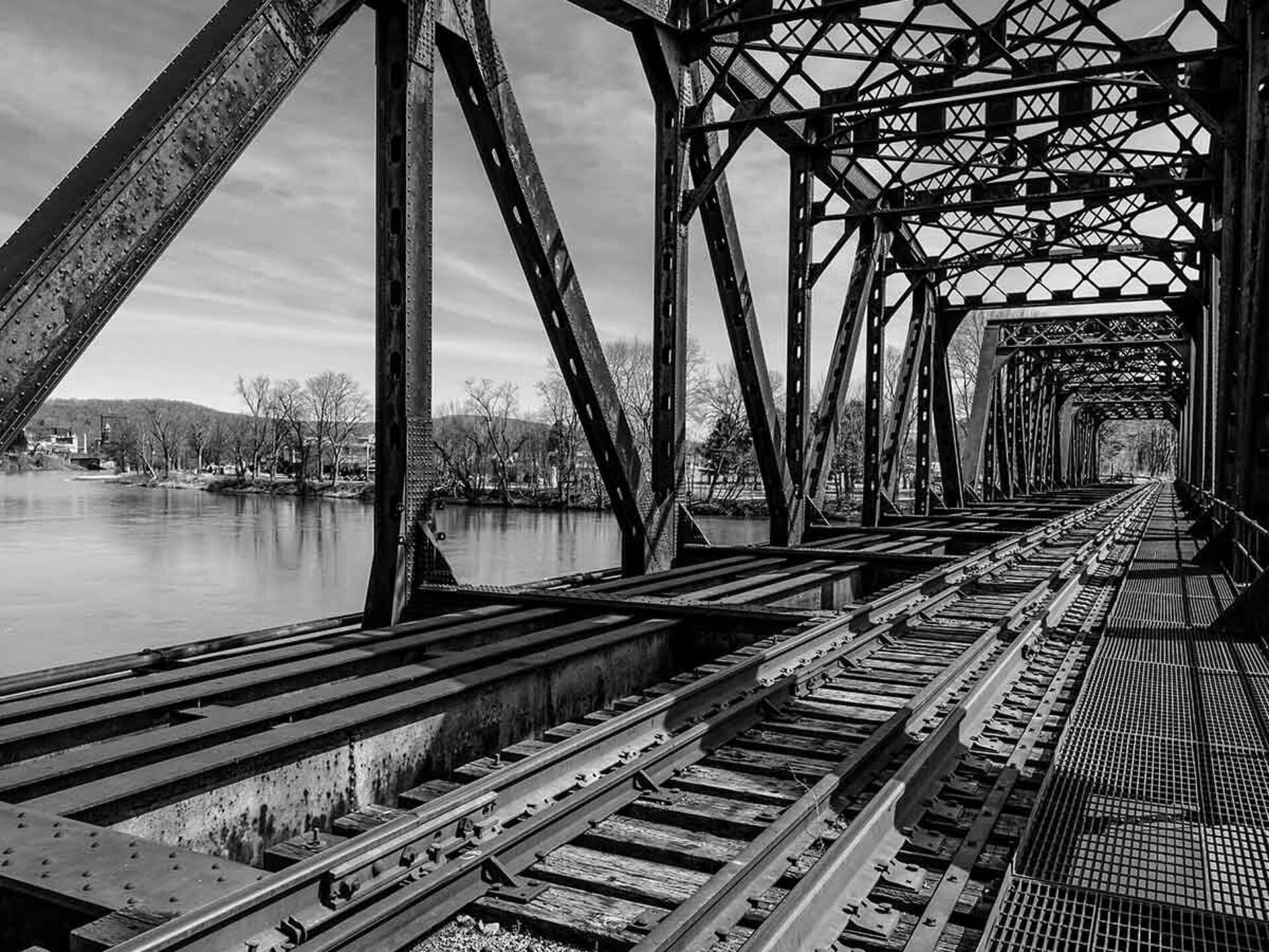 Steelbridge picture black & white