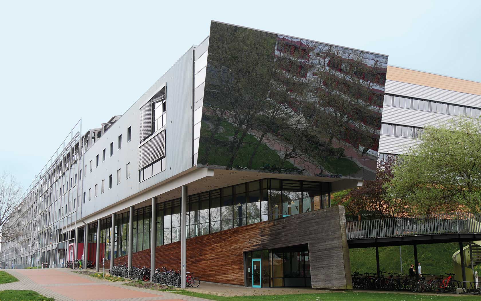 Ein Gebäude der Justus-Liebig-Universität Gießen