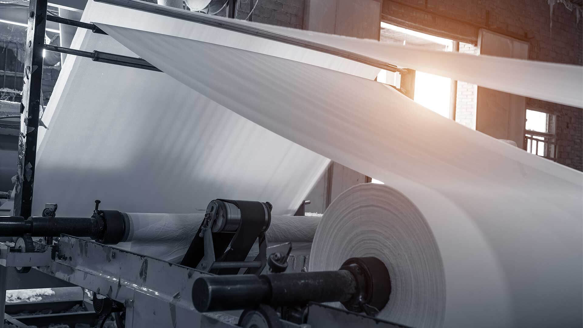 Papierproduktionsanlage